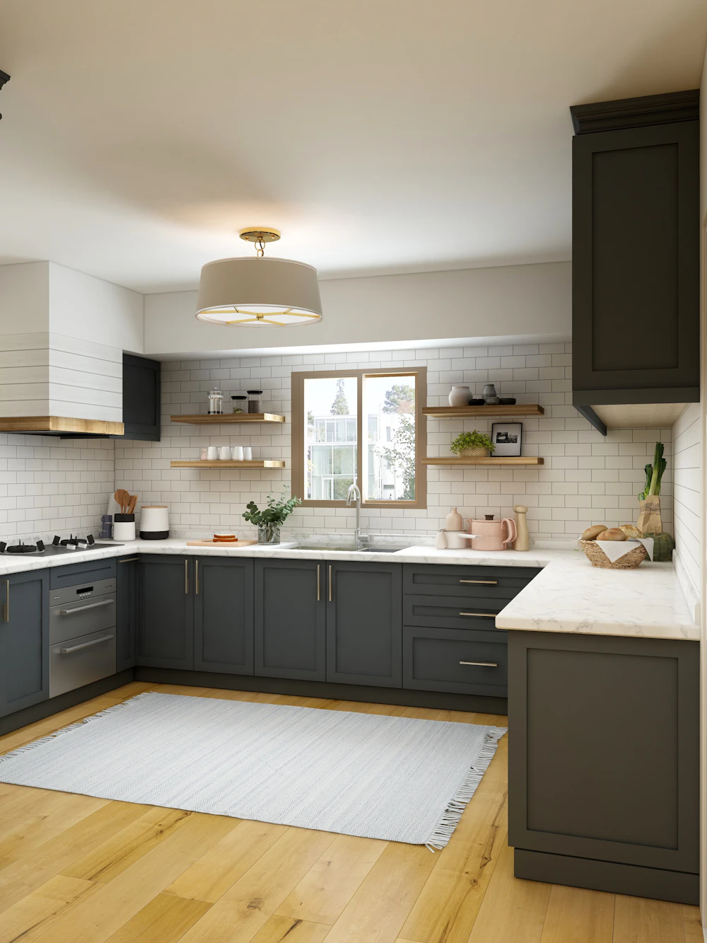 After Kitchen Renovation Dubai Dubai Hills by FixUp